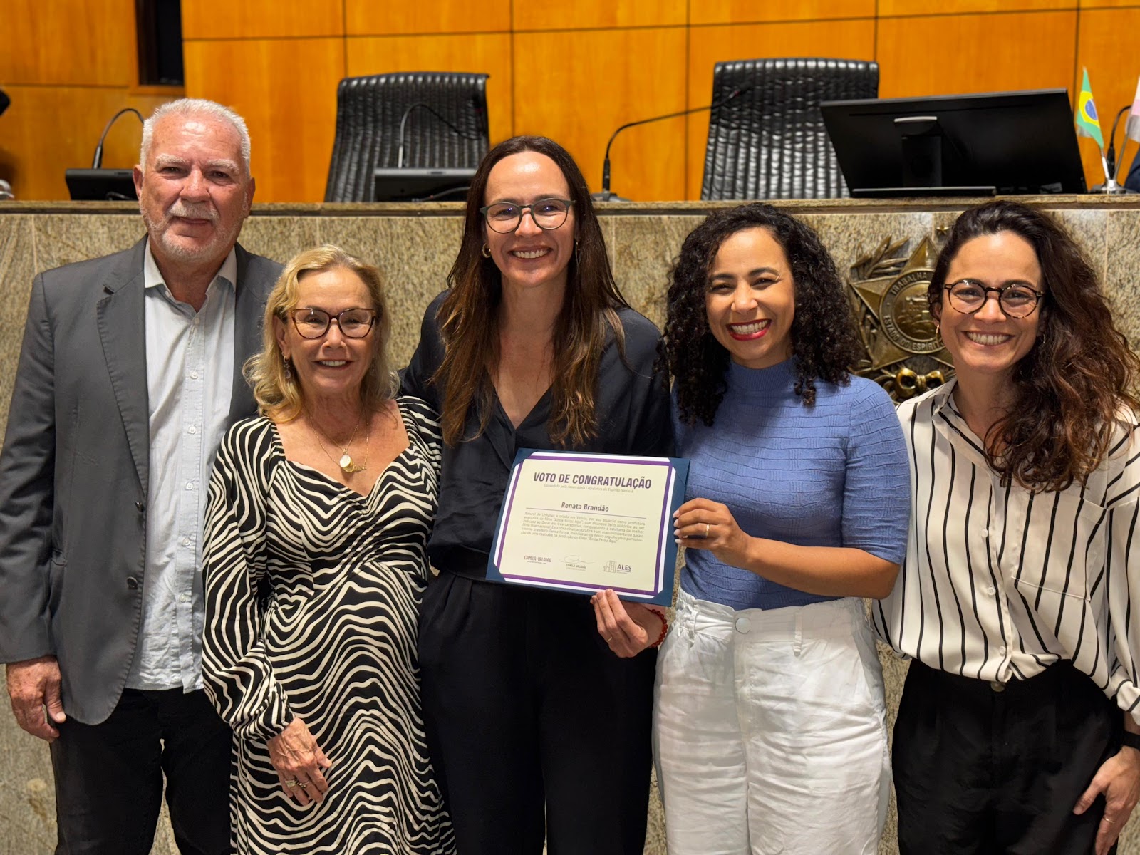 Camila Valadão homenageia produtora capixaba por conquista histórica no Oscar