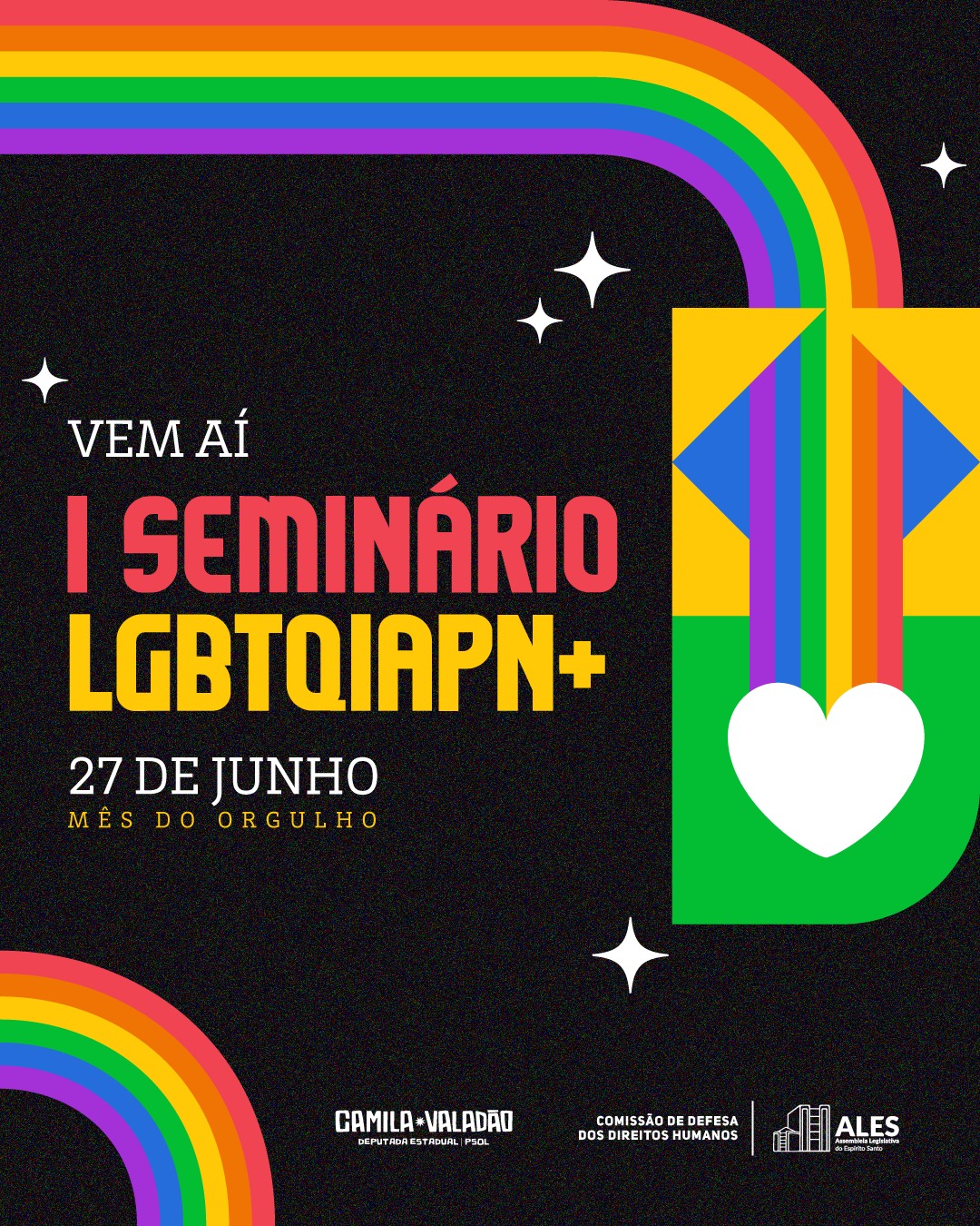 Seminário LGBTQIAPN+ terá serviço gratuito de retificação de nome e gênero