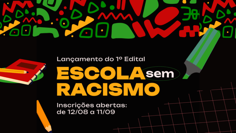 Escolas estaduais vão concorrer R$ 25 mil para criar projetos de educação antirracista