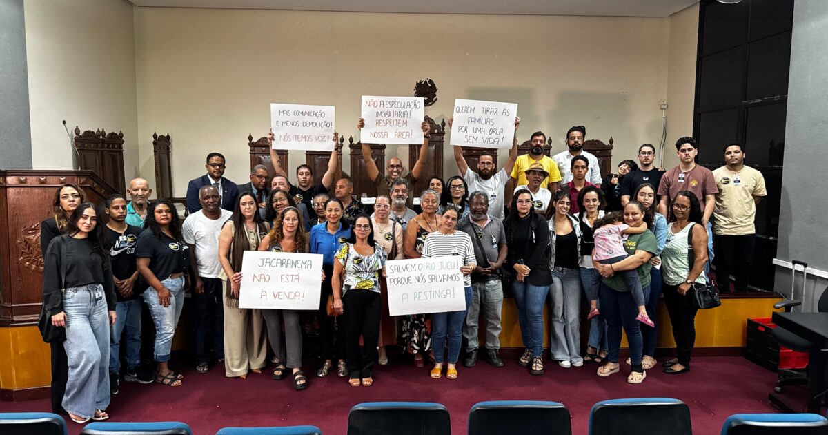 Direitos Humanos da Ales discute risco de demolições na Barra do Jucu