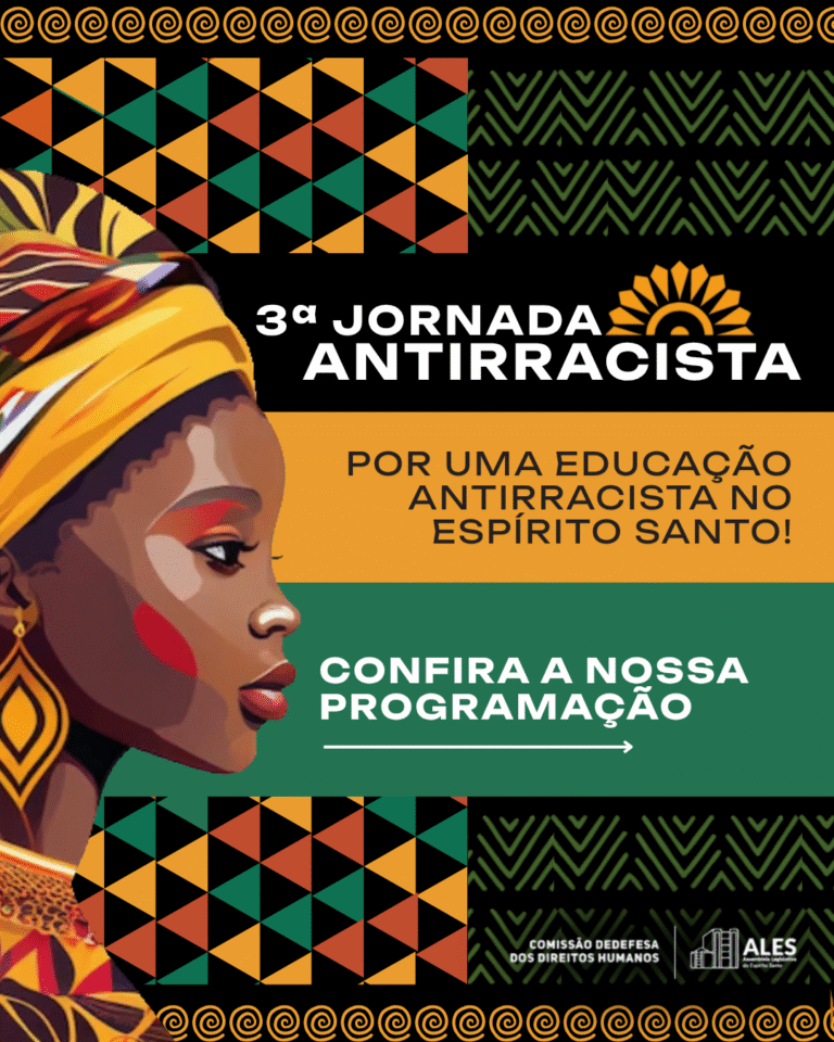 Especialistas em educação e relações étnico-raciais compõem conferência da Jornada Antirracista da Ales